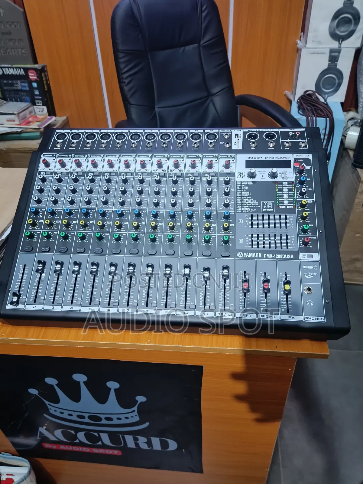 Yamaha PMX-1208d Usb Powered Mixer (12 Channels Mixer)