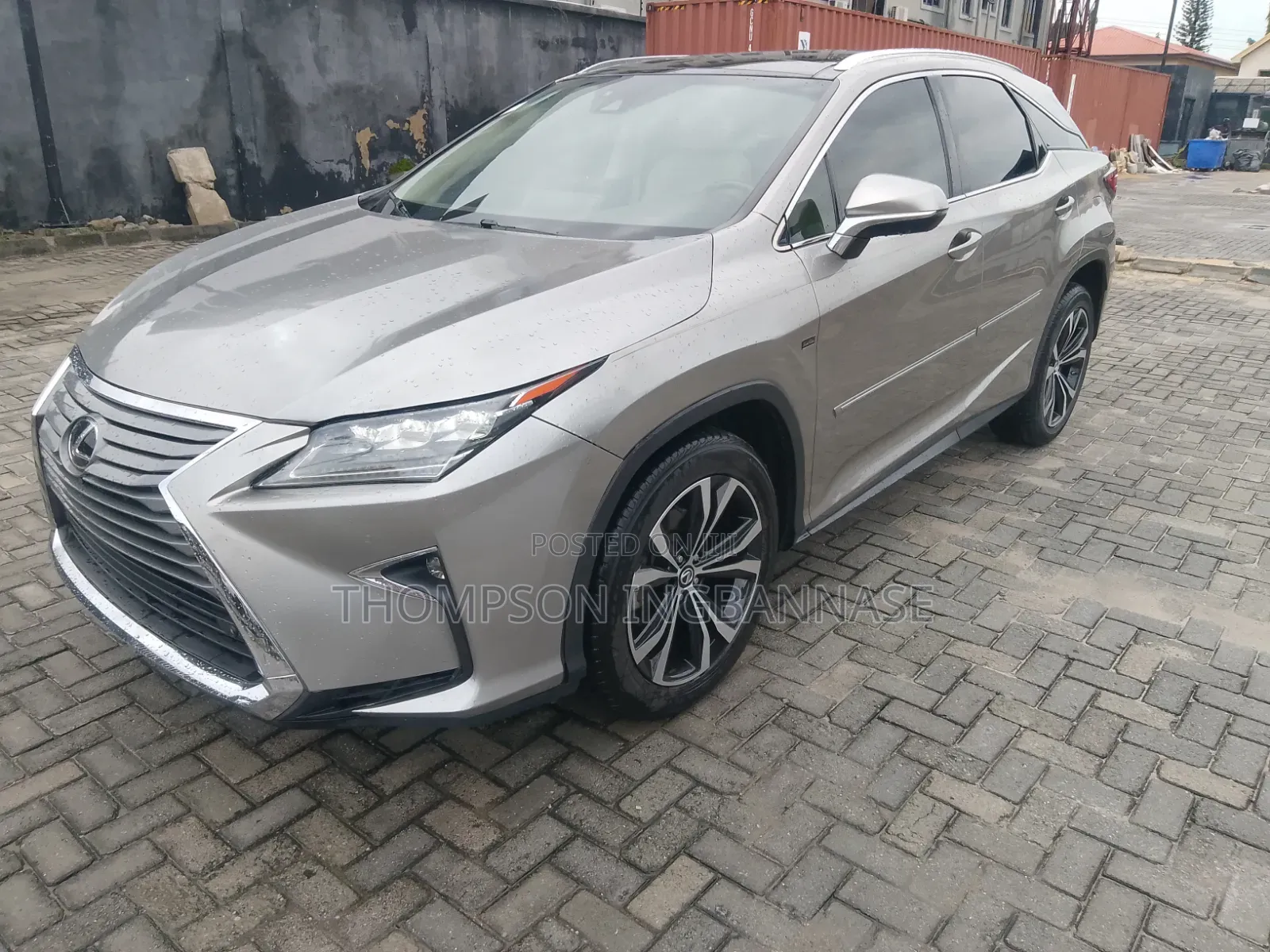 Lexus RX 350 AWD 2017 Gold