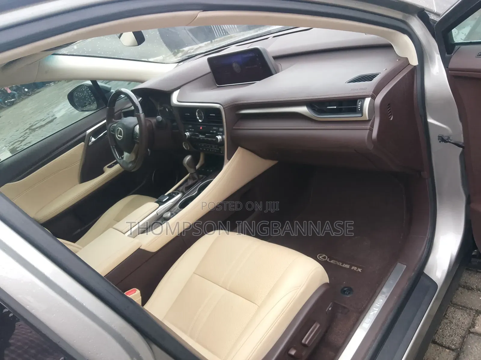 Lexus RX 350 AWD 2017 Gold