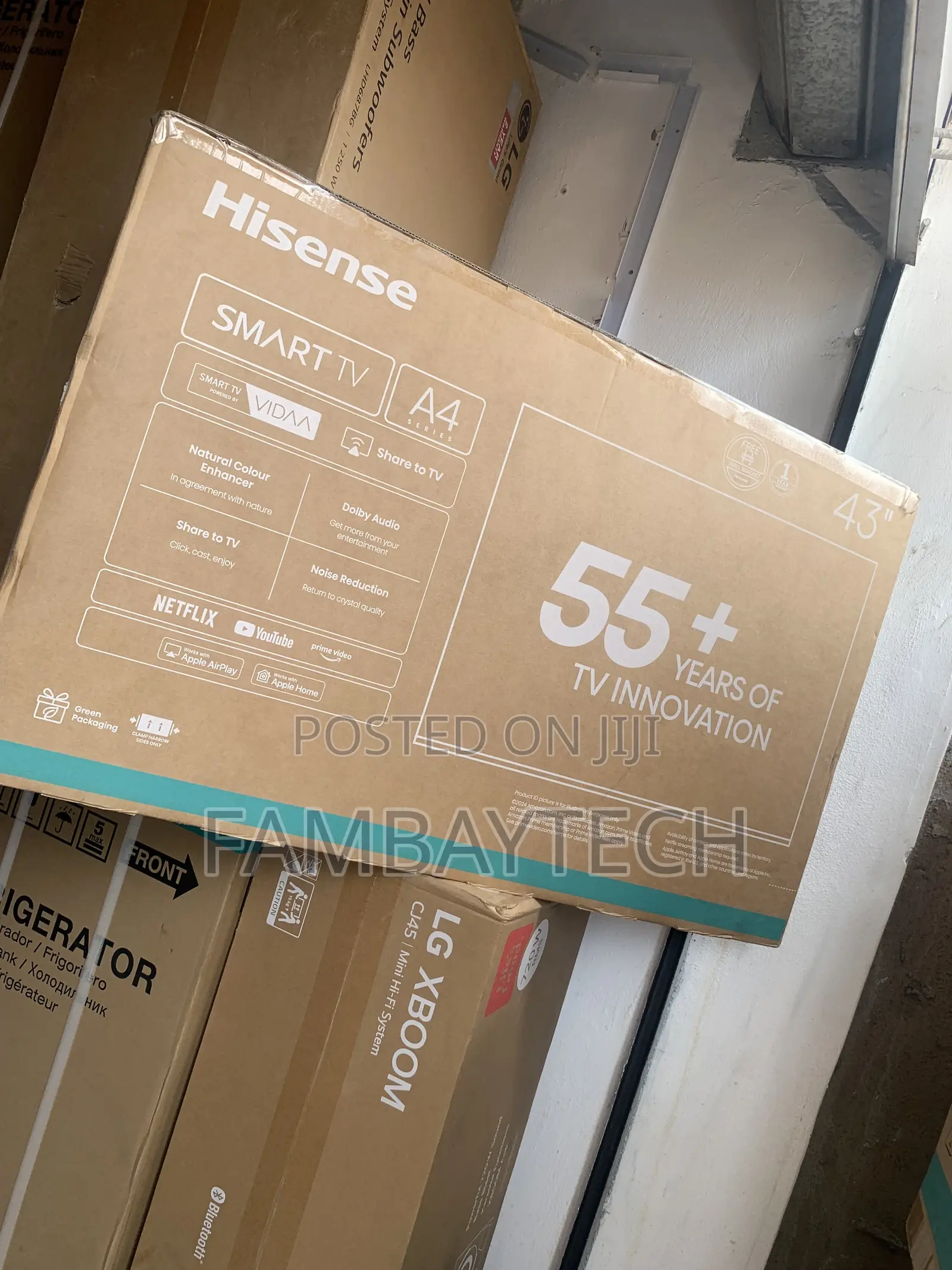 New Hisense 43inches Smart Television