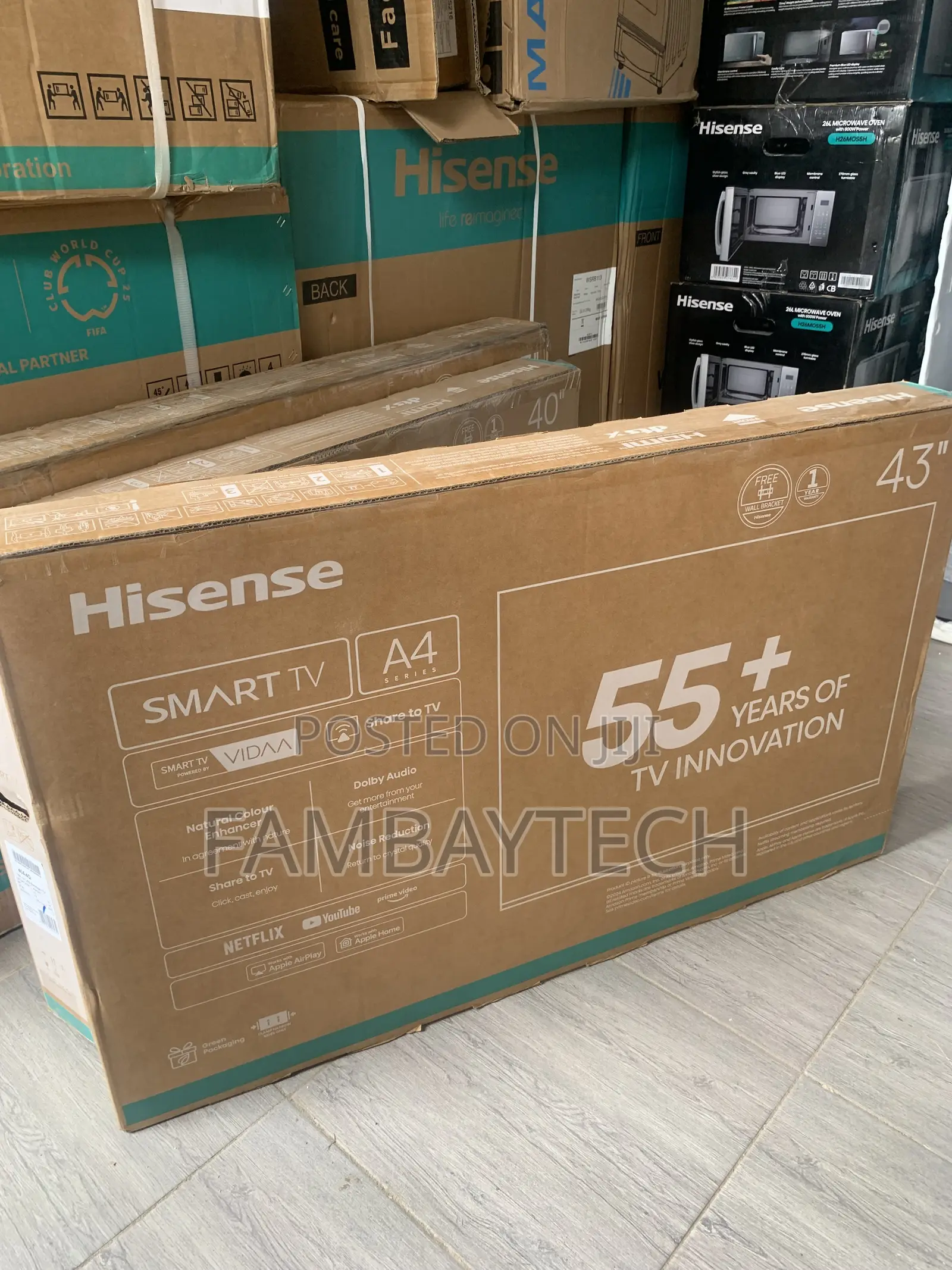 Full Hd, Wifi Netflix Hisense 43'' Television