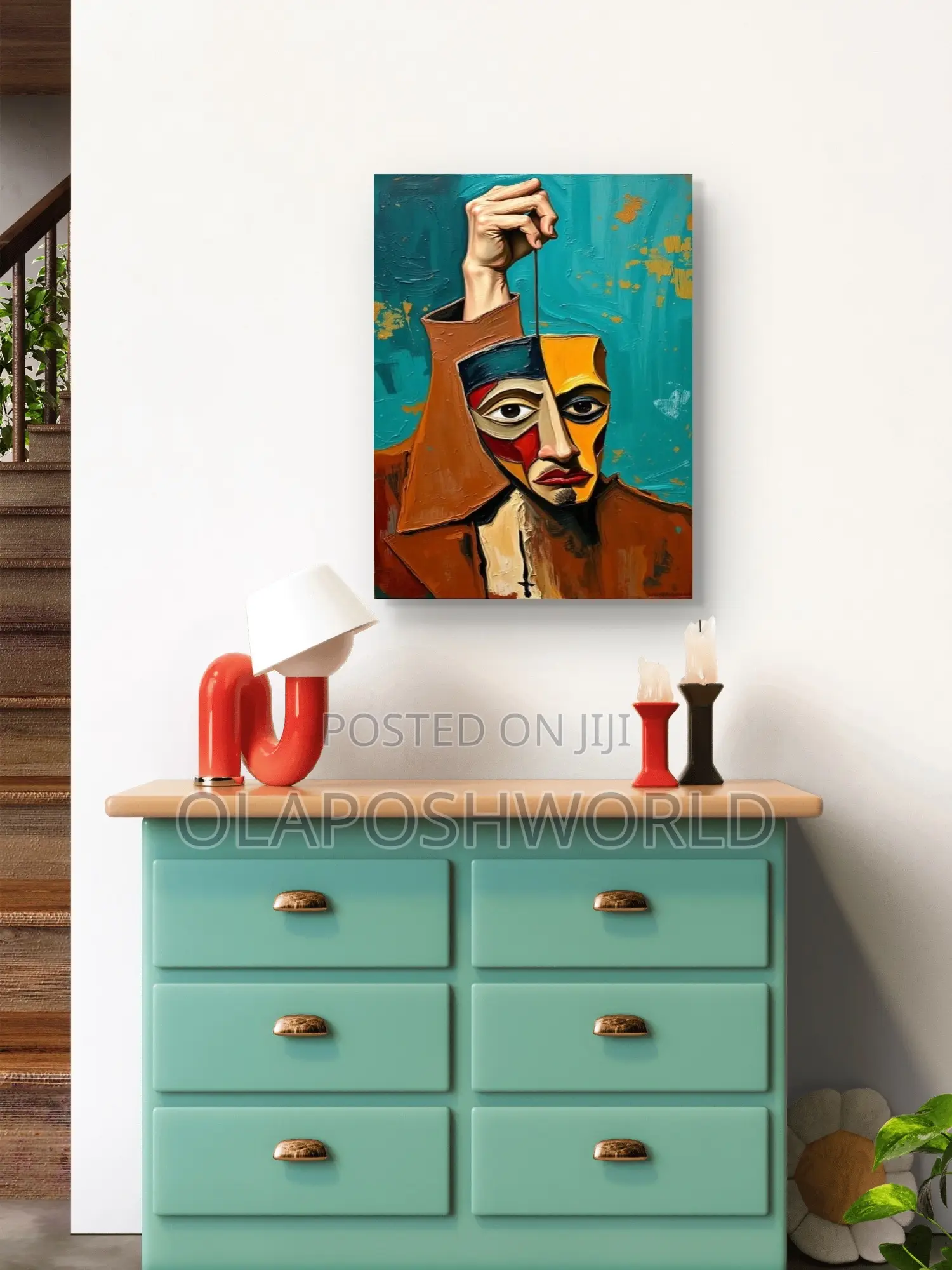 Acetone Canvas Wall Art