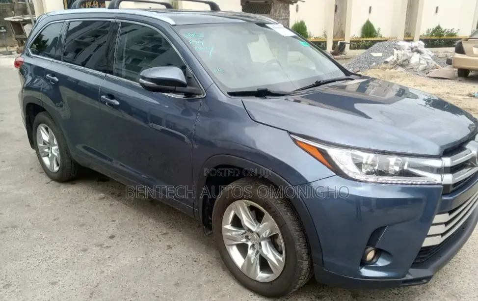 Toyota Highlander Limited 4dr SUV AWD (3.5L 6cyl 6A) 2014 Blue