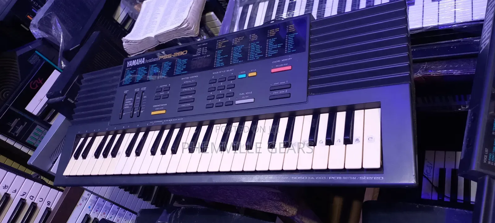 Uk Used Yamaha Pss_280 Children Keyboard.