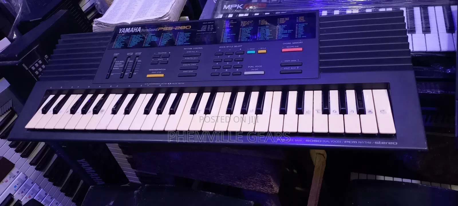 Uk Used Yamaha Pss_280 Children Keyboard.