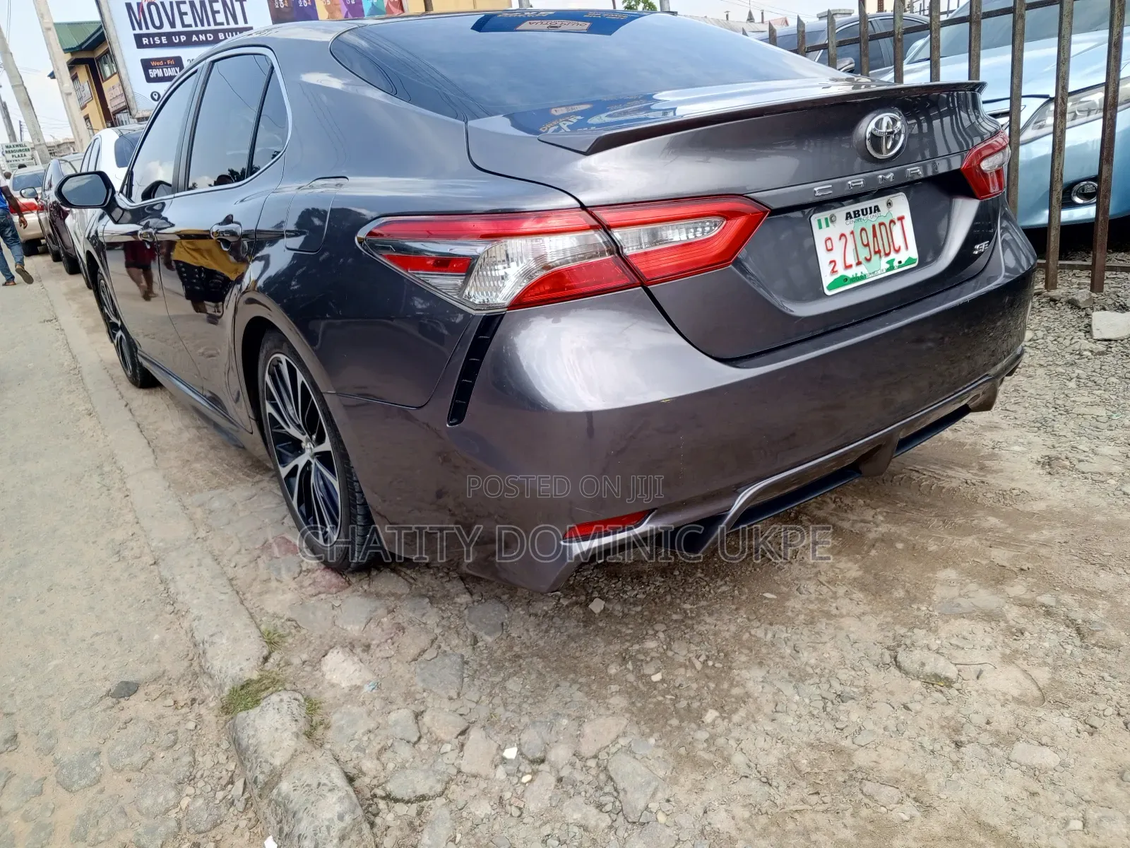 Toyota Camry XSE (2.5L 4cyl 8A) 2019 Gray