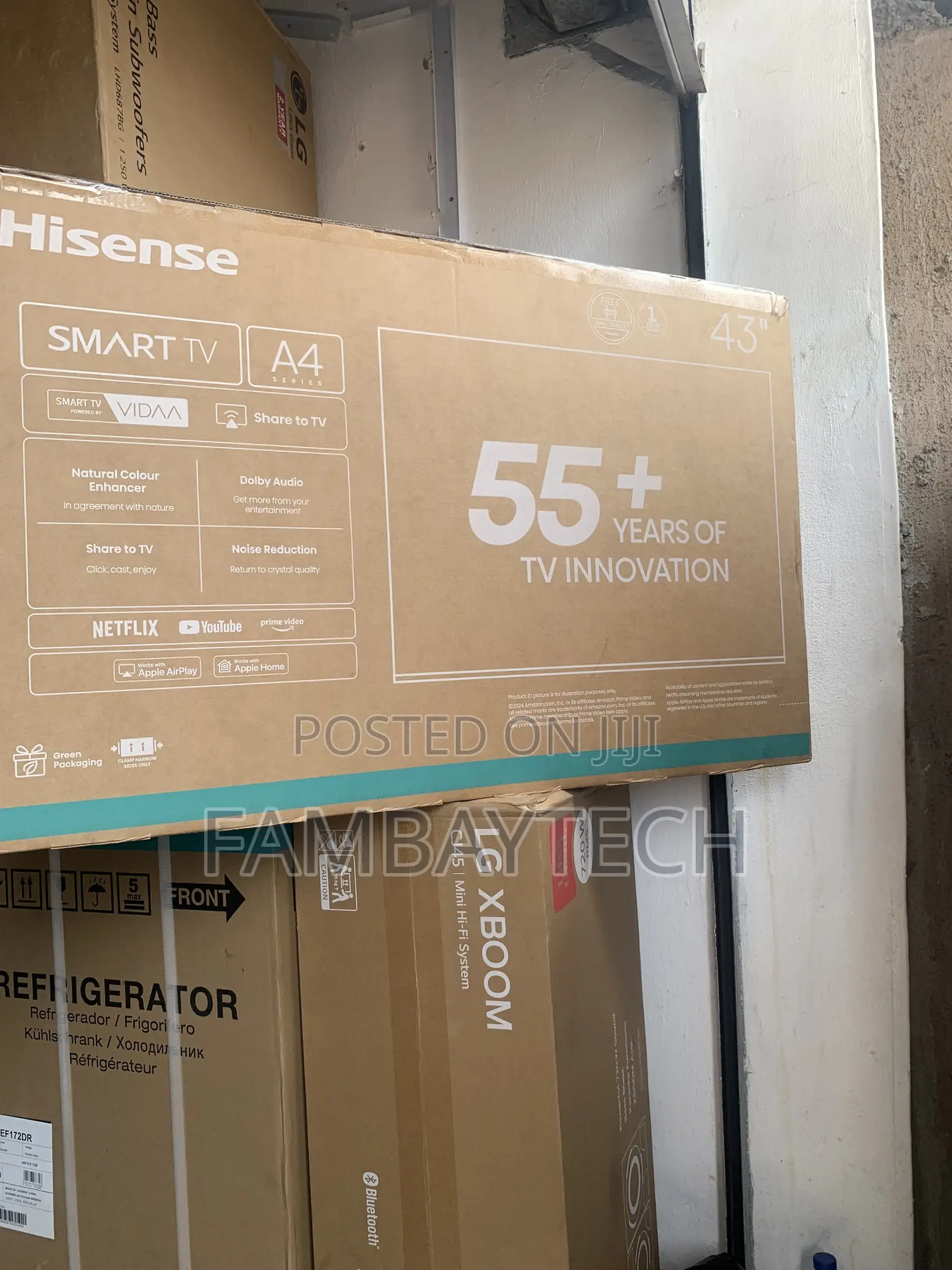 Hisense 43 Inch Flat Screen Smart Tv