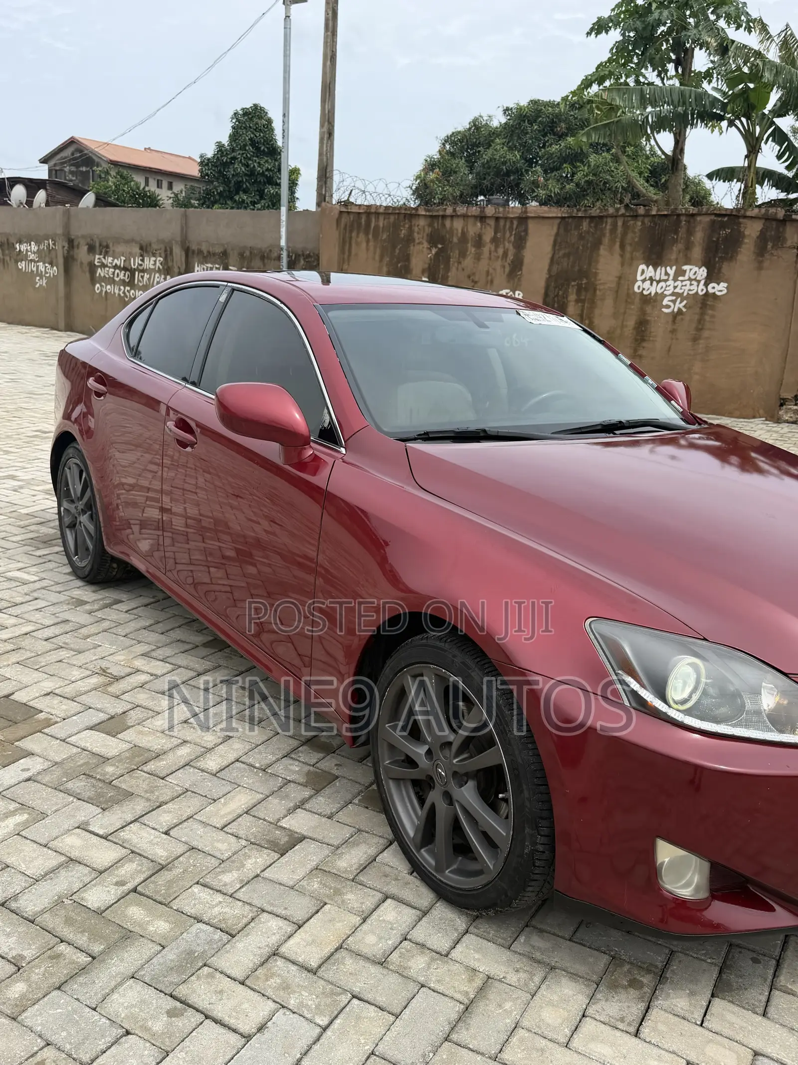 Lexus IS 250 2008 Red