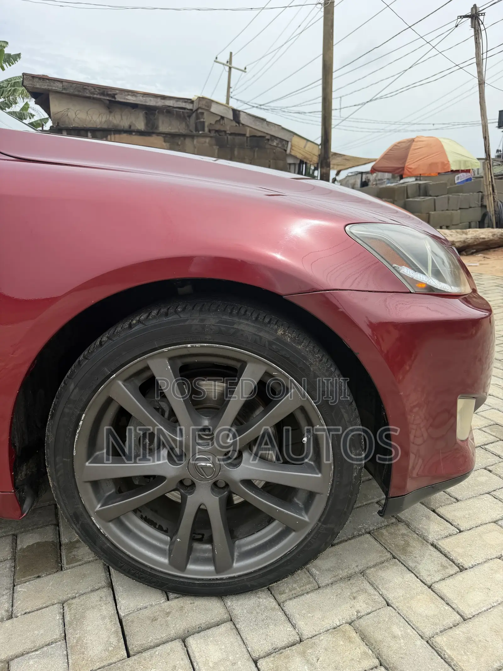 Lexus IS 250 2008 Red