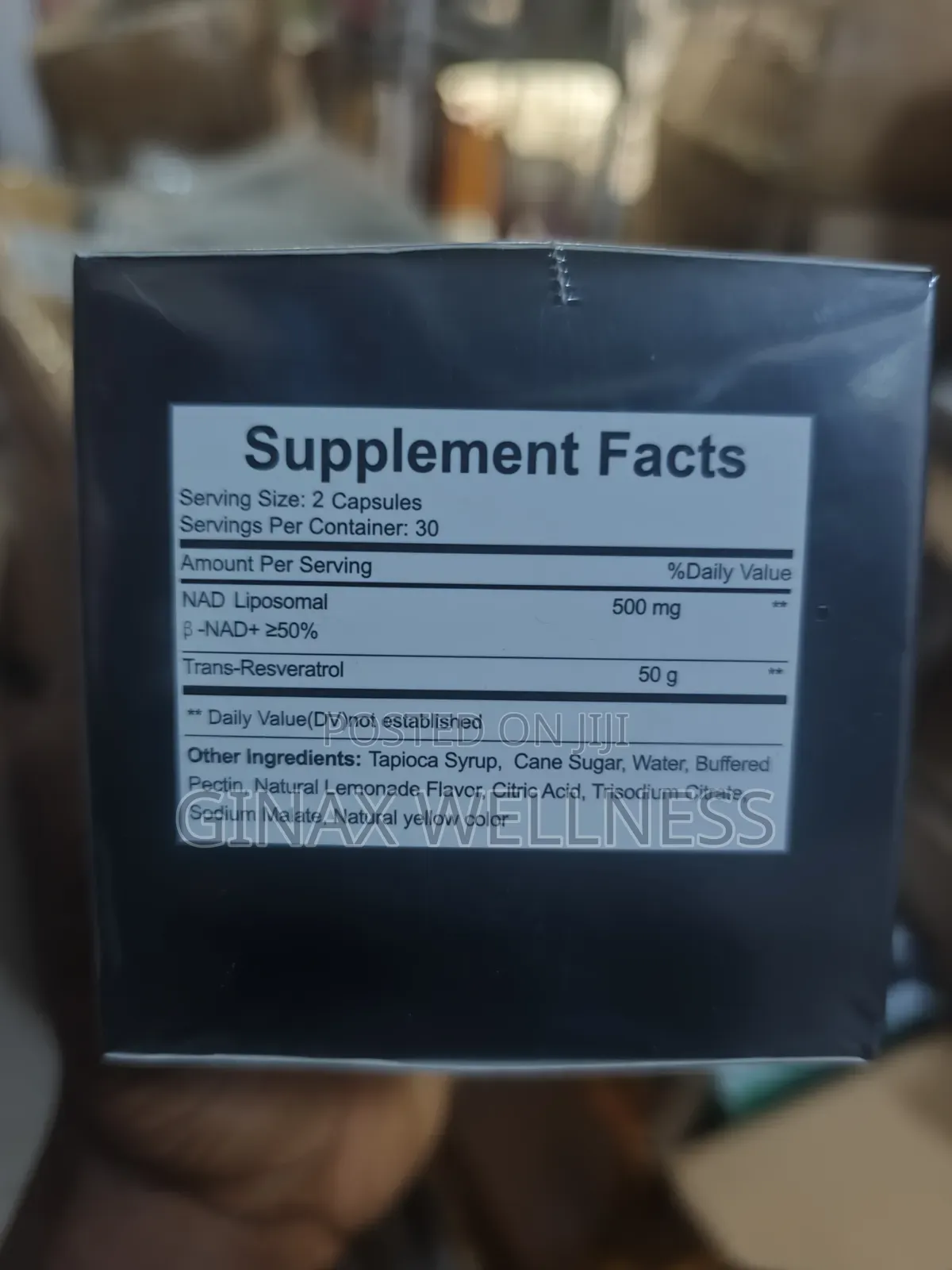 Advanced Liposomal Nad+ With Resveratrol Capsules