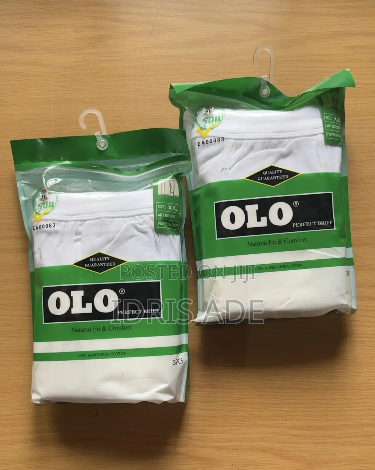Olo Perfect Brief White 3-Pack