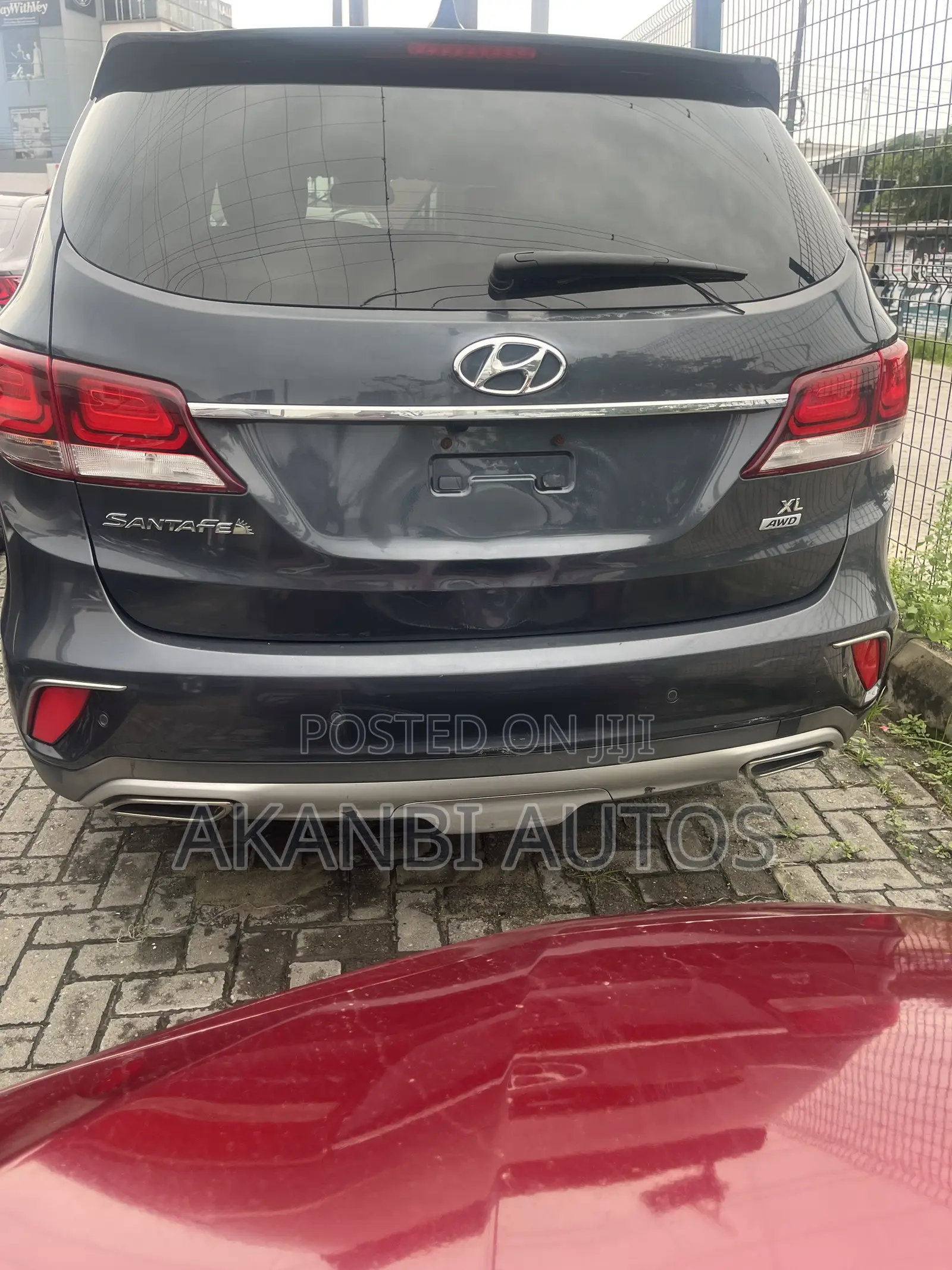 Hyundai Santa Fe Limited AWD 2016 Gray