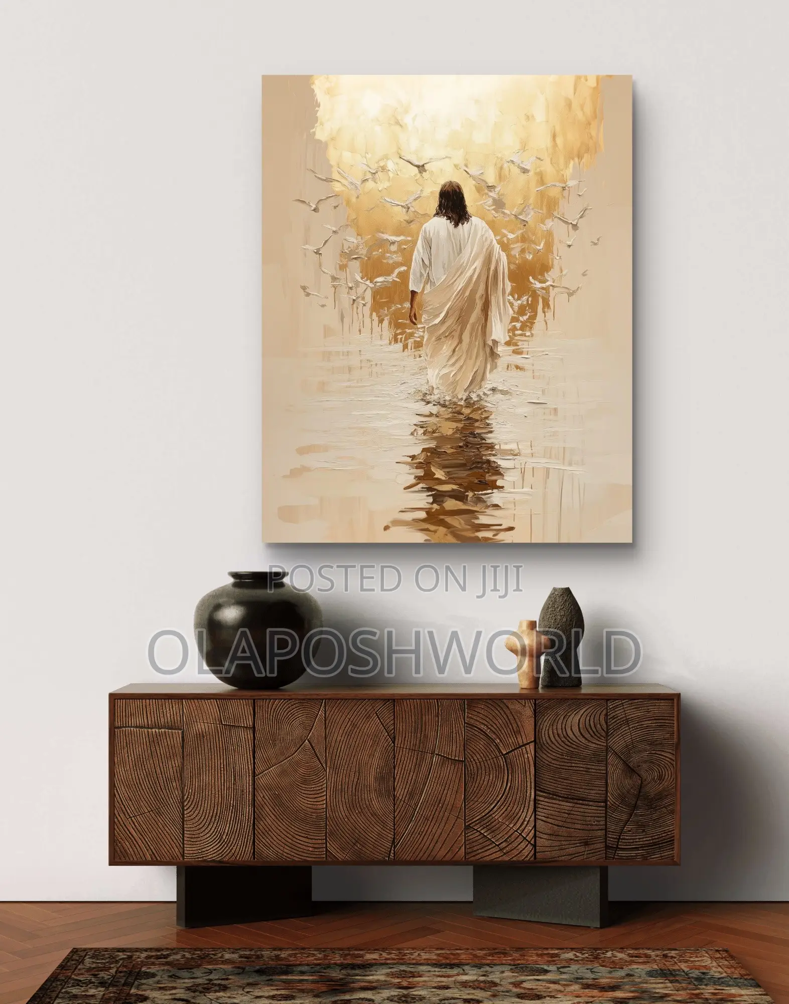 The Calm in the Storm Canvas Wall Art