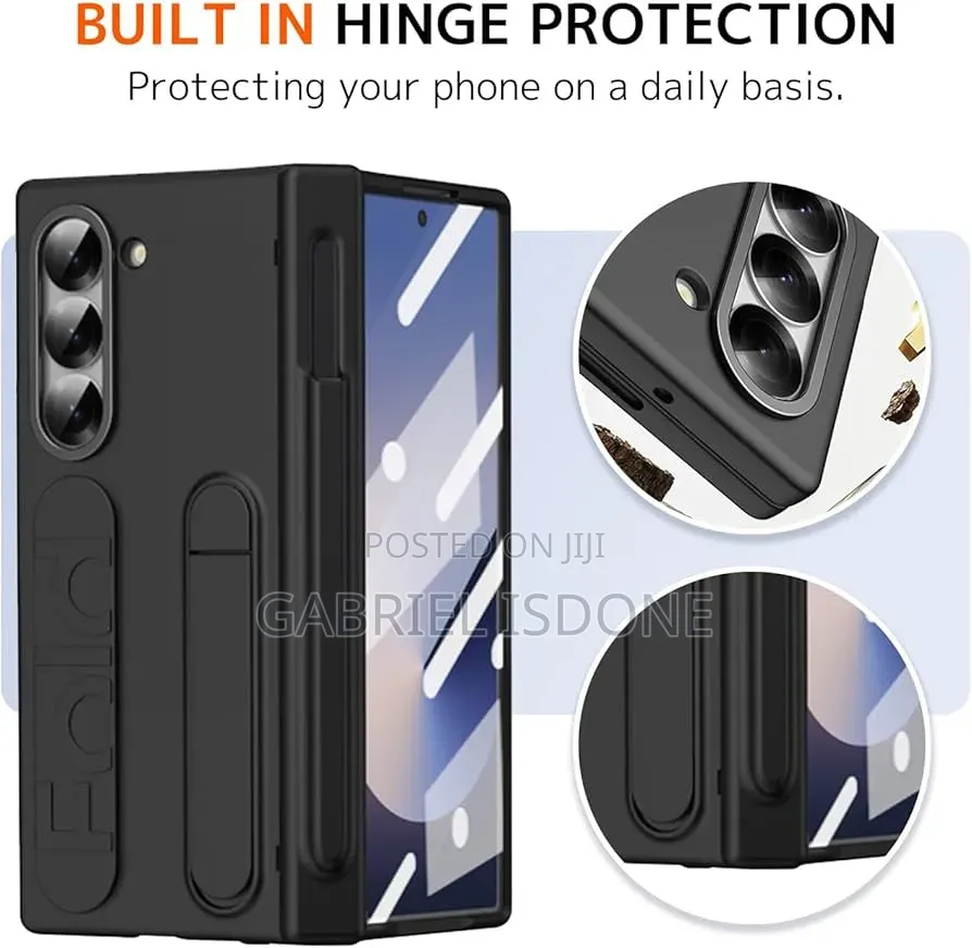 Samsung Galaxy Z Fold 3 and 4 Built-in Screen Protector Standing Spen