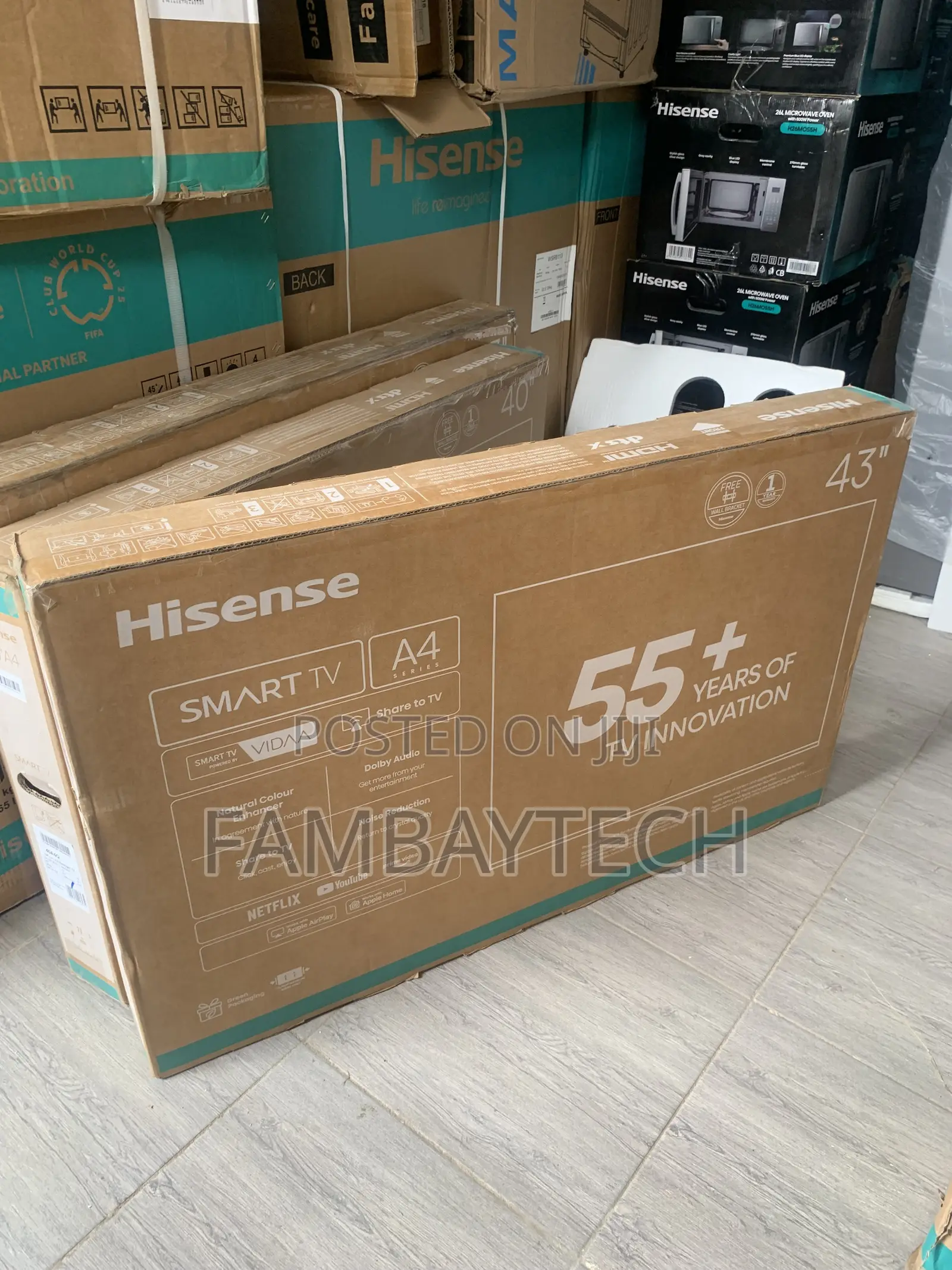 Hisense 43 Inch Wifi Smart Tv