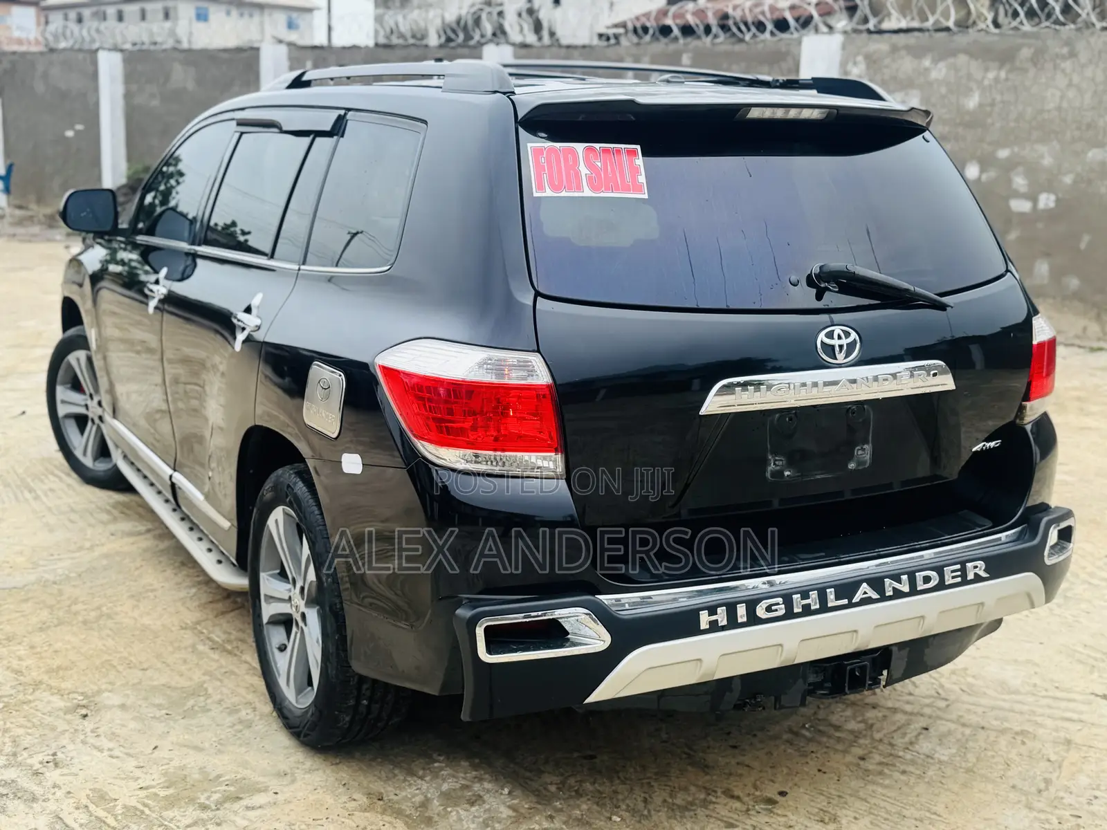 Toyota Highlander Limited 2012 Black