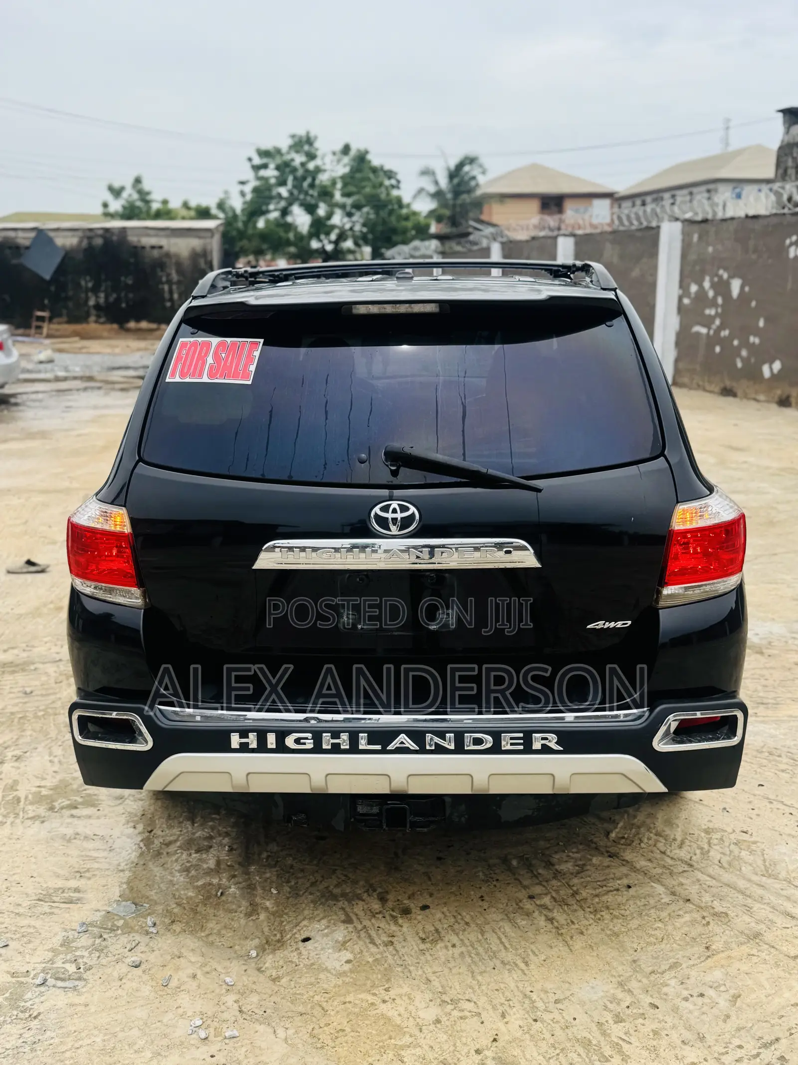 Toyota Highlander Limited 2012 Black