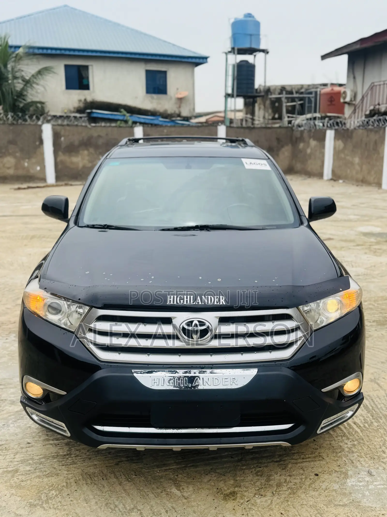 Toyota Highlander Limited 2012 Black
