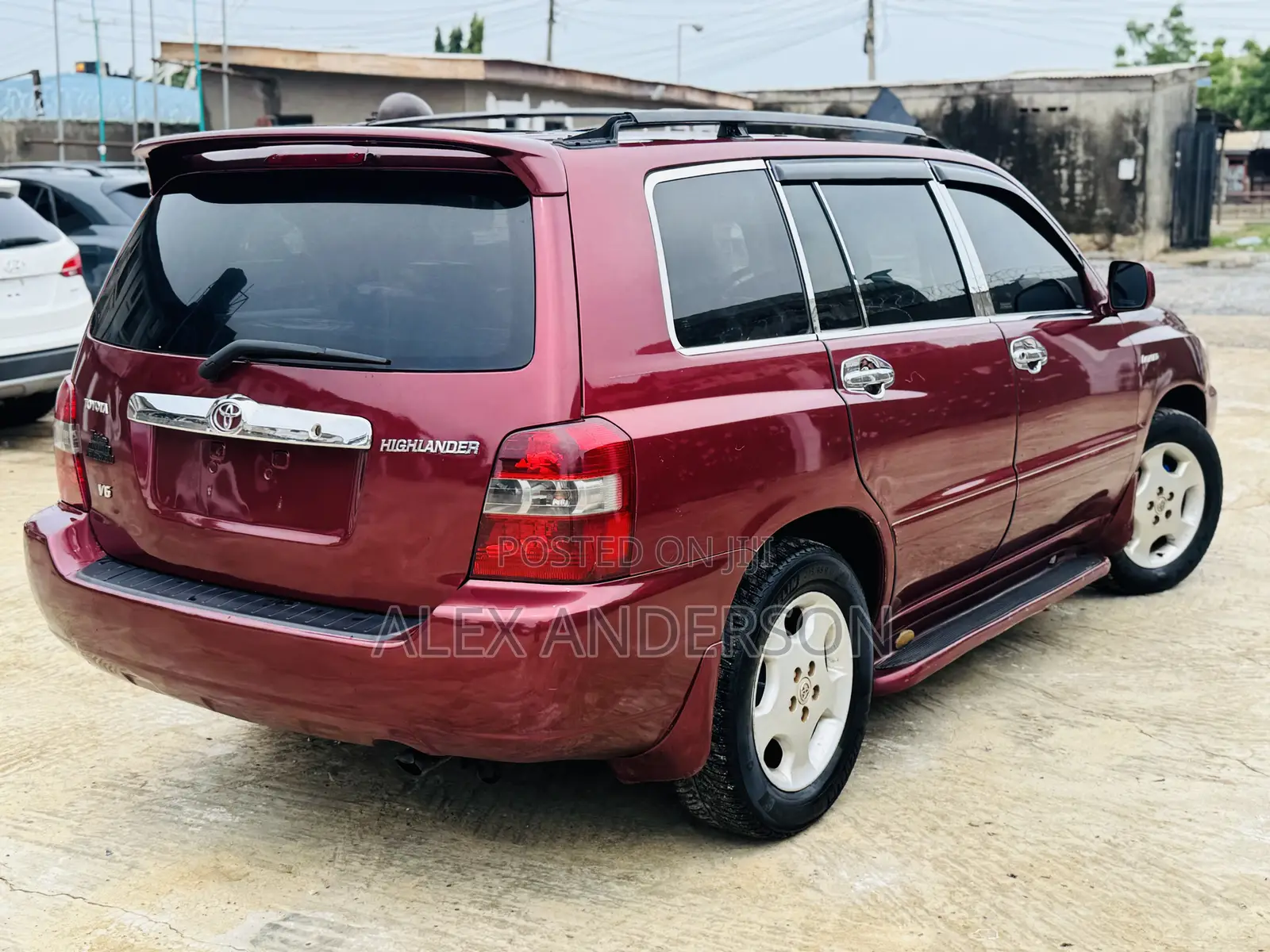 Toyota Highlander Limited V6 2006 Burgundy