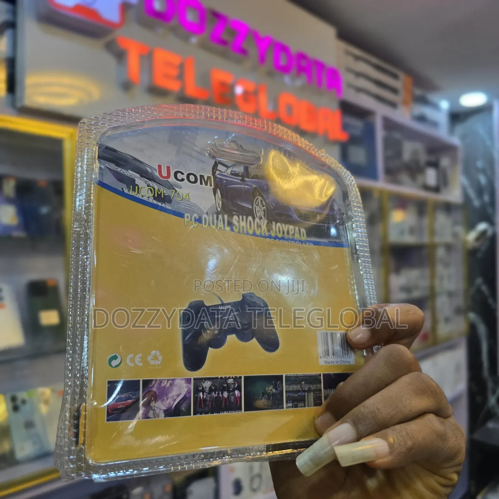 Ucom Usb Pc Wired Game Controller Dual Shock Vibration