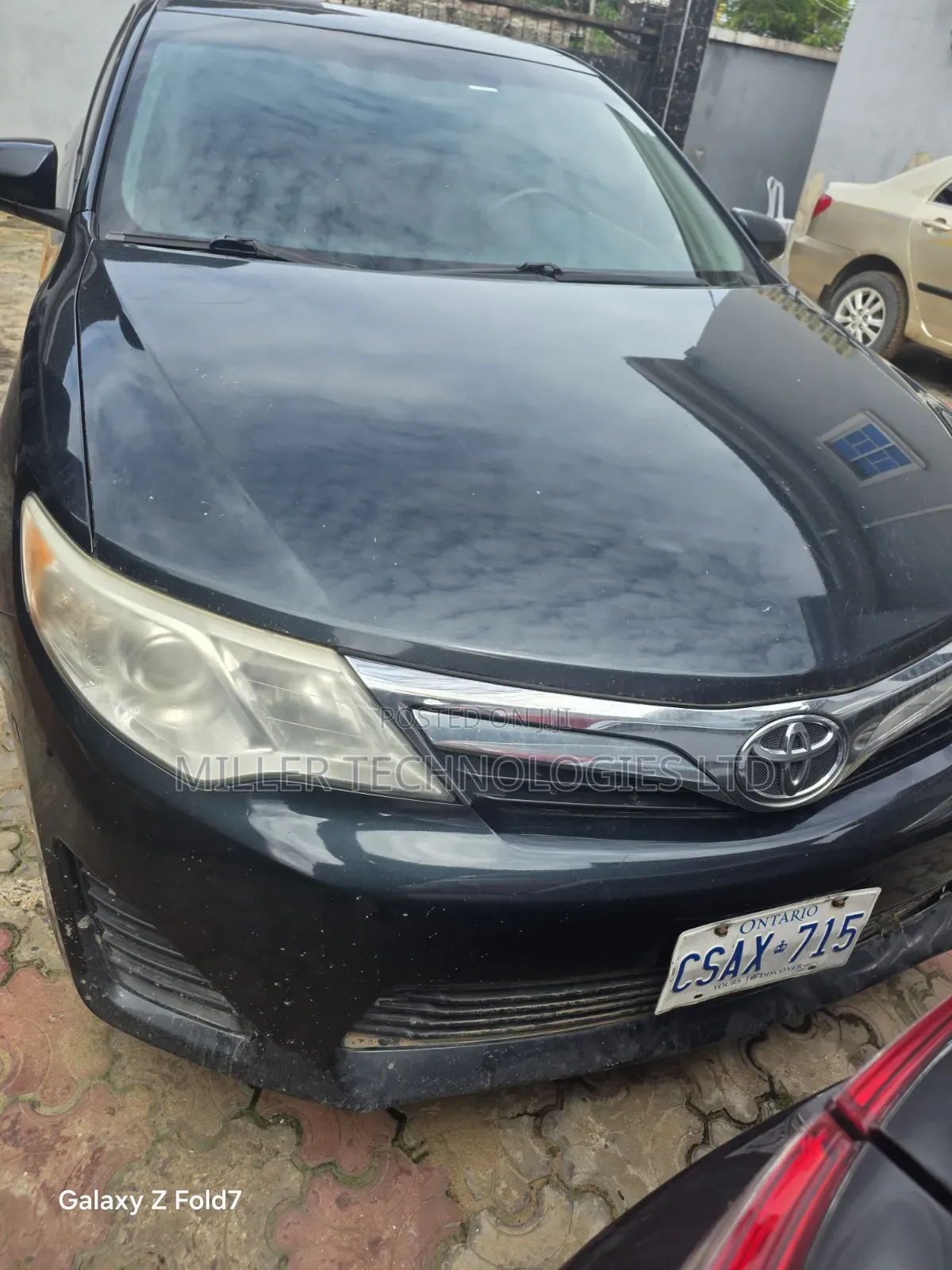 Toyota Camry 2012 Blue