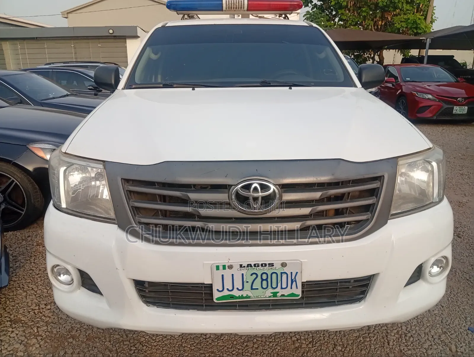 Toyota Hilux 2014 White