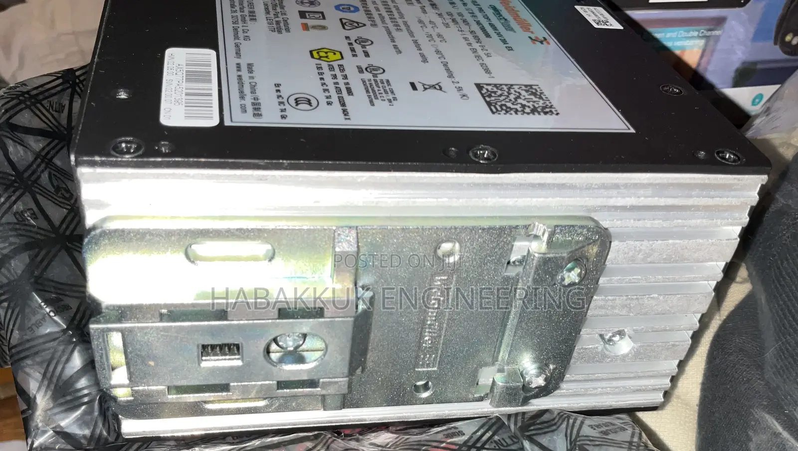 Power Supply 480w 24v (Industrial Din-Rail Switching Power Supply)