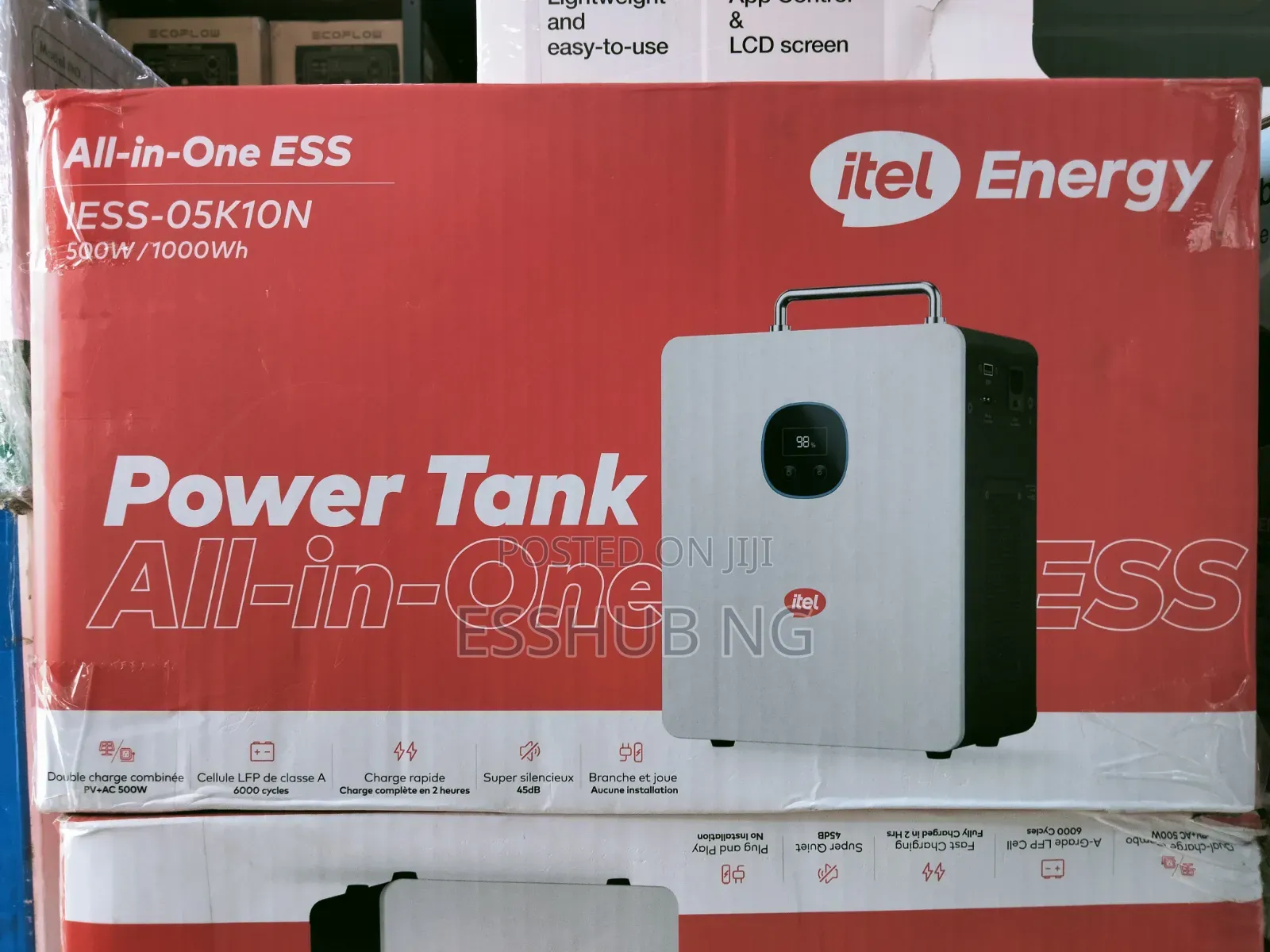 Itel 500w Solar Generator Power Tank