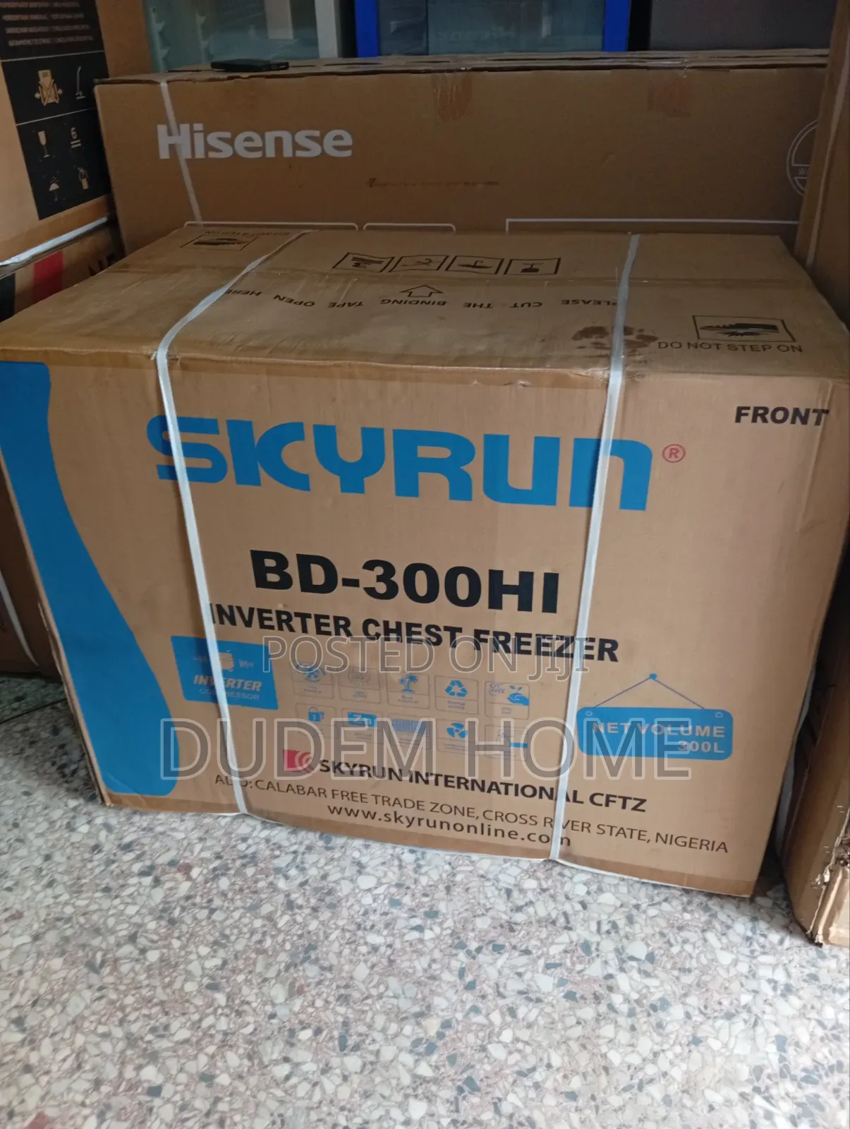 Skyron Inverter Compressor Chest Freezer Bd 300hi(4fit) Inverter