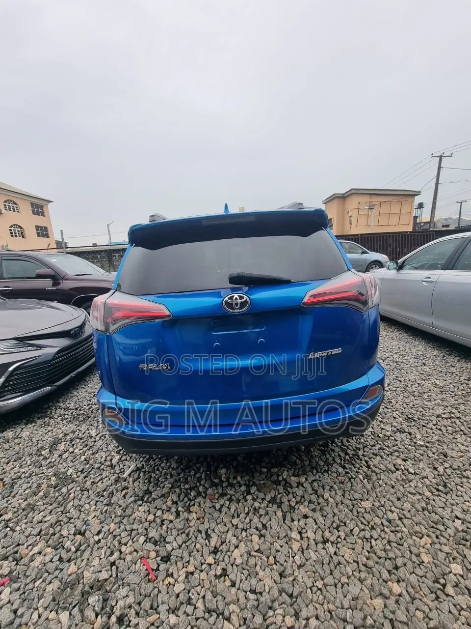Toyota RAV4 Limited AWD (2.5L 4cyl 6A) 2016 Blue