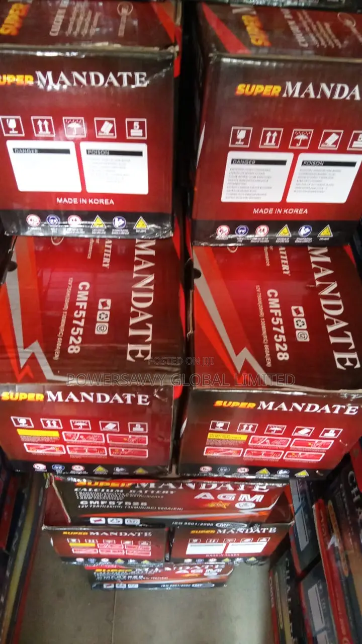 105ah -100ah Dry Cell Battery for Machines and Generator