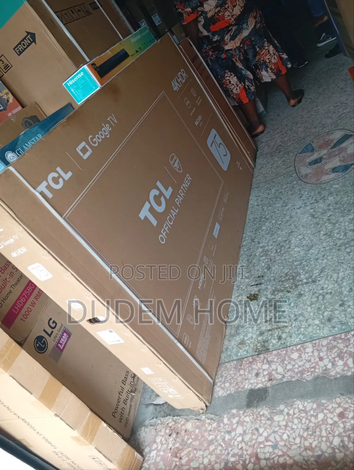 TCL Google Tv Series 75 HDR Television