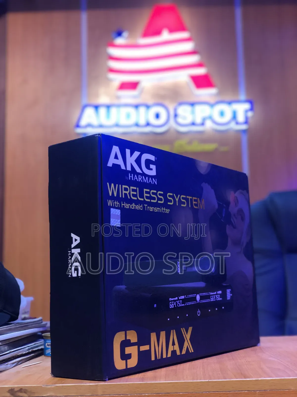 Akg Harman G-Max Professional Dual Handheld Digital Wireless Microphon