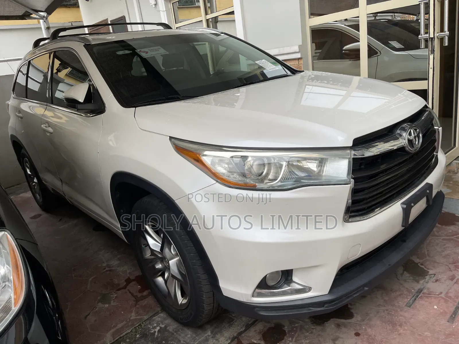 Toyota Highlander Limited 4dr SUV AWD (3.5L 6cyl 6A) 2014 White