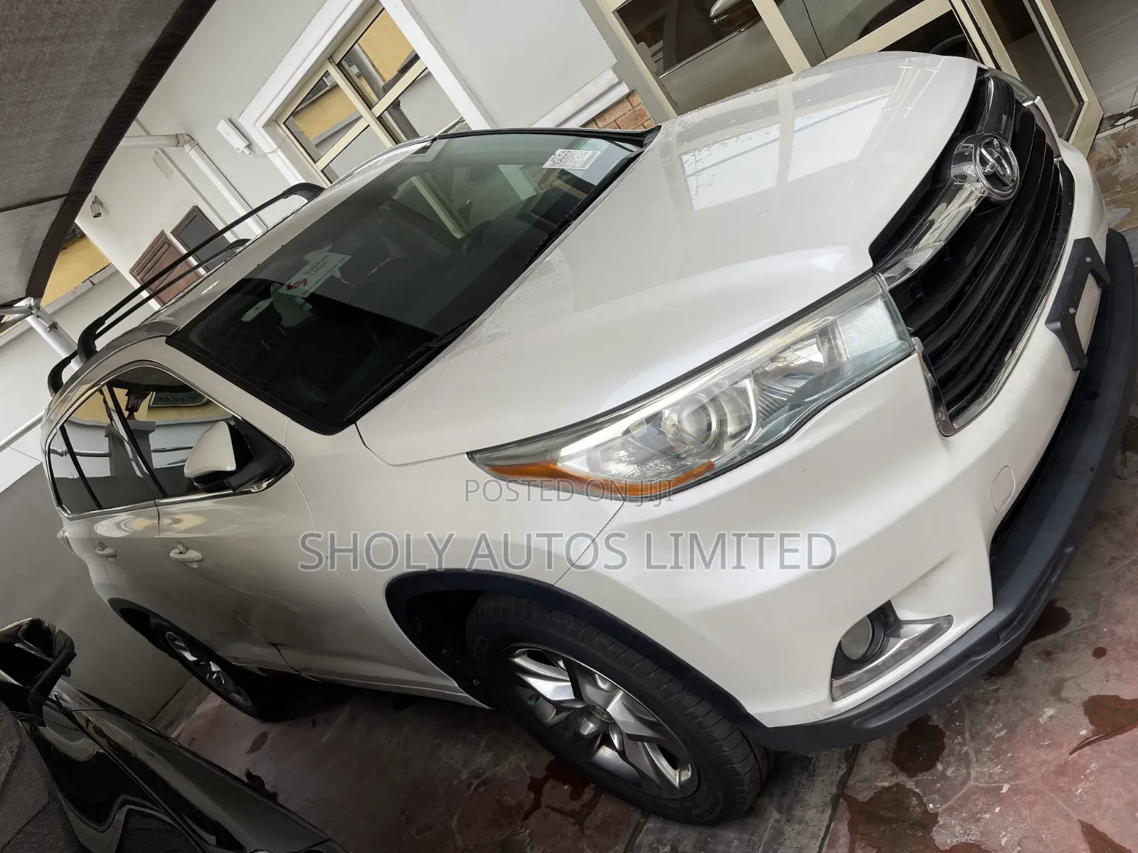 Toyota Highlander Limited 4dr SUV AWD (3.5L 6cyl 6A) 2014 White