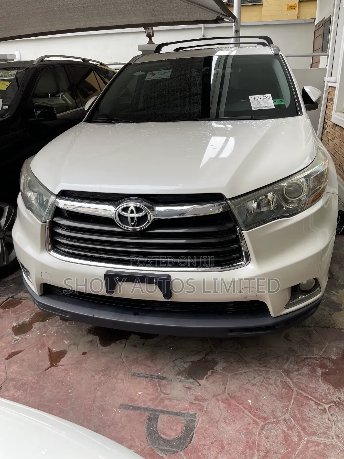 Toyota Highlander Limited 4dr SUV AWD (3.5L 6cyl 6A) 2014 White