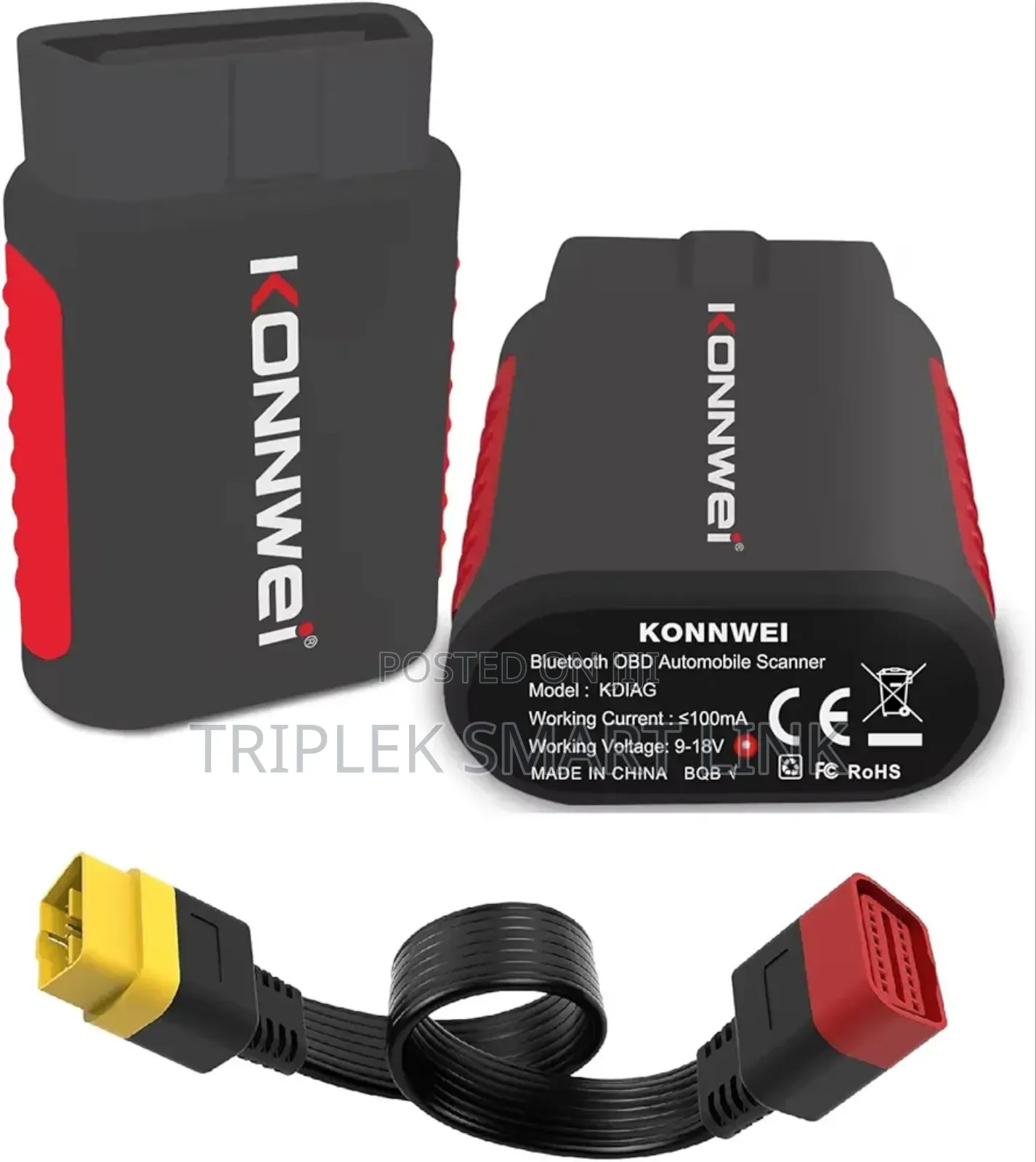 Konnwei Kdiag Bluetooth Car Scanner Diagnostic Tools and Cable