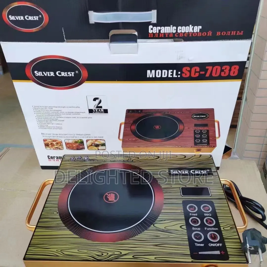 Silver Crest Single Face Smart Home High Power Infared Cooker