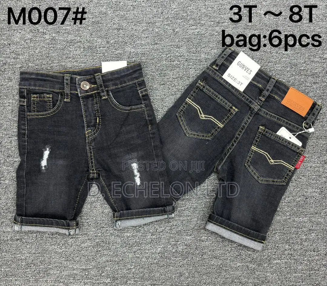 Luxury Kids Jean Shorts 