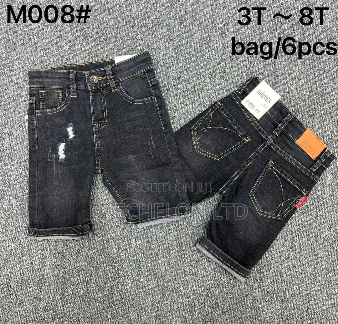 Luxury Kids Jean Shorts 