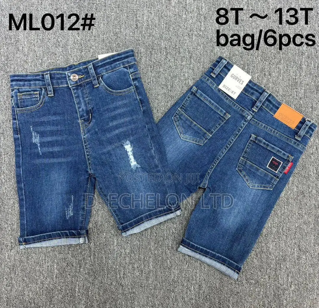 Luxury Kids Jean Shorts 