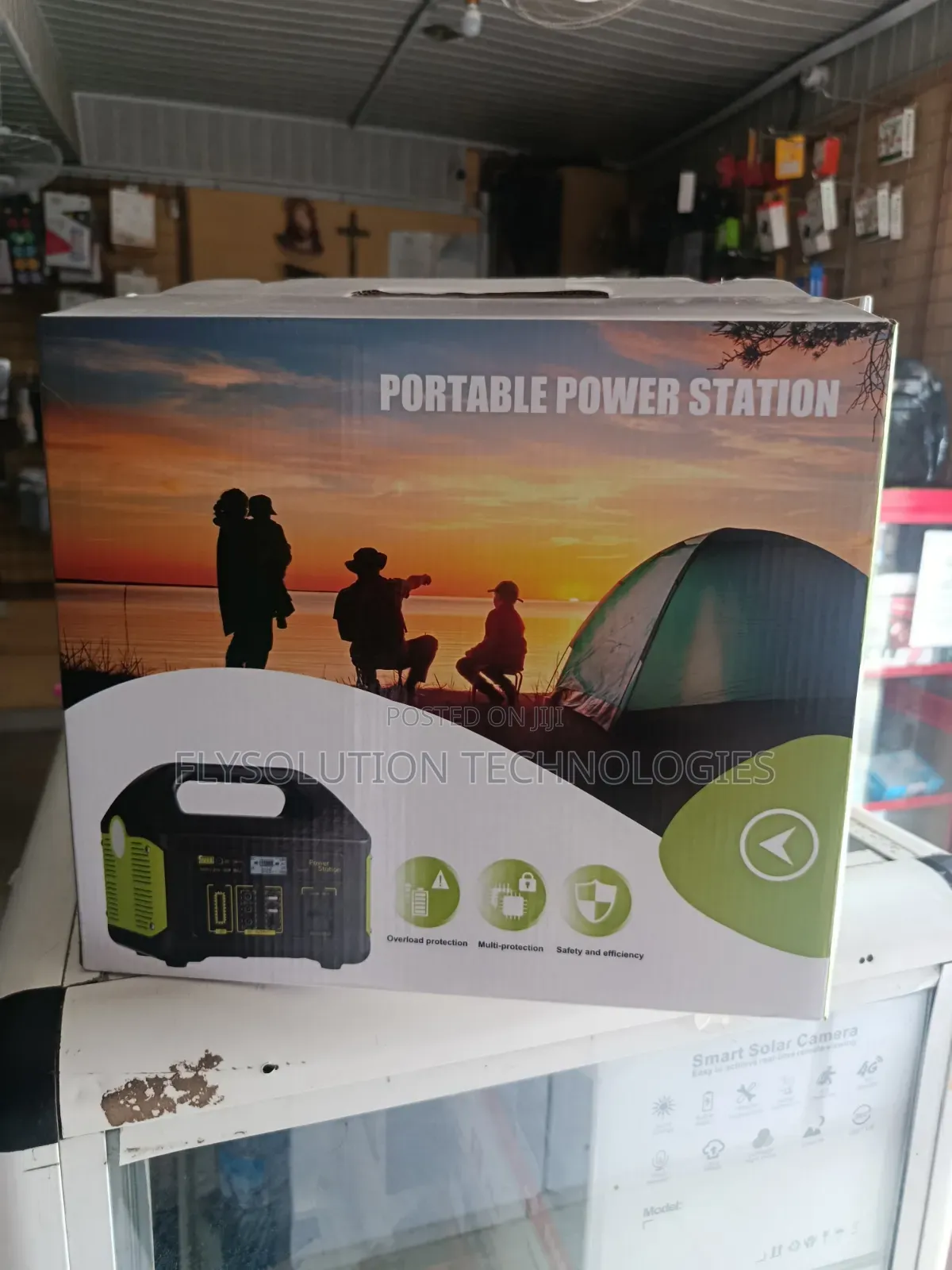 500w Portable Power Station Solar Generator