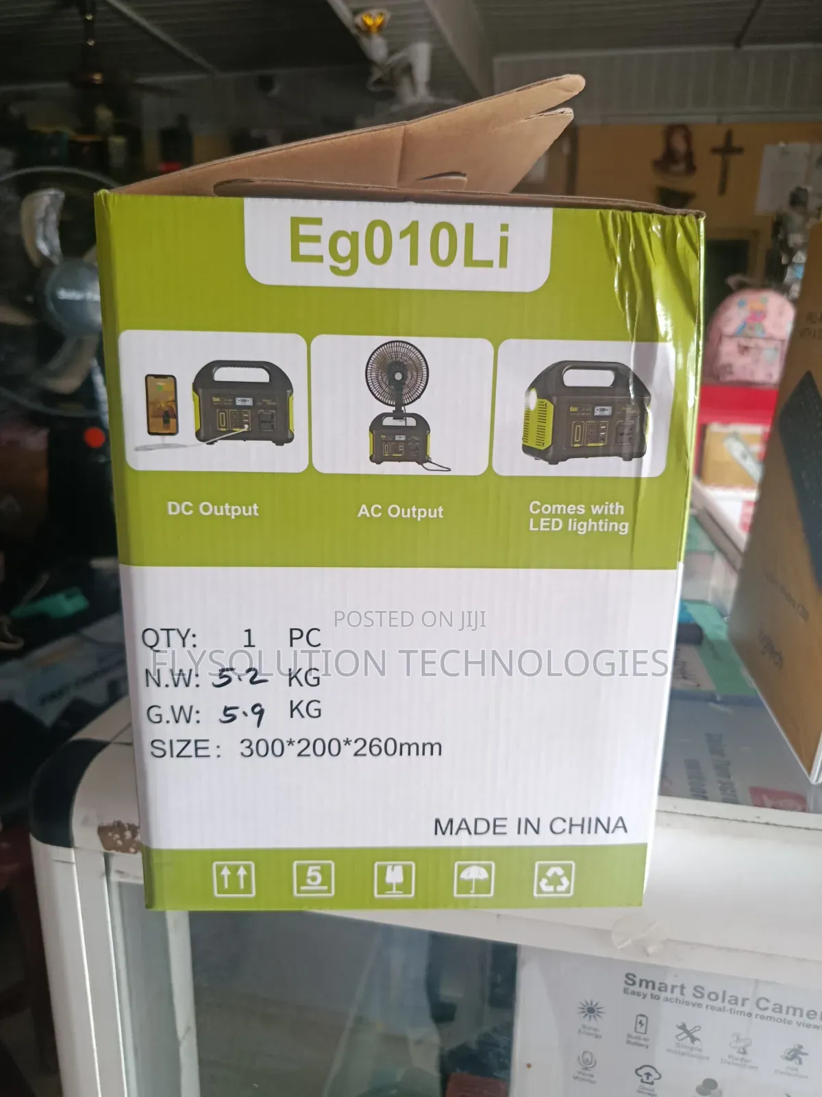 500w Portable Power Station Solar Generator