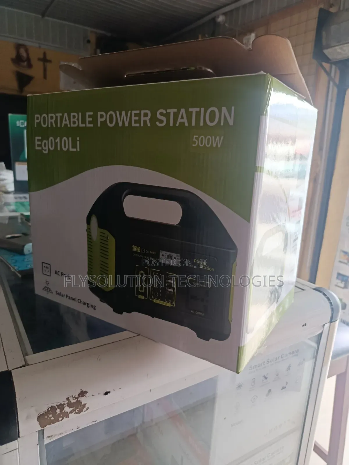 500w Portable Power Station Solar Generator