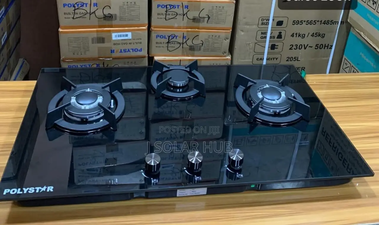 Three Burner Table Top Gas Cooker