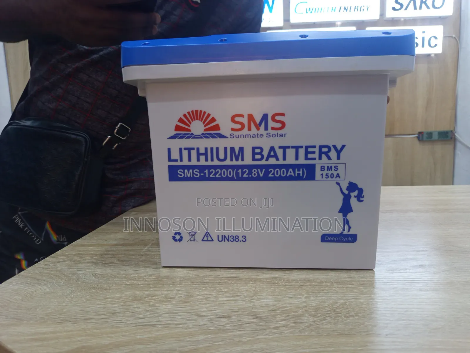 2.5kwh 12v SMS Lithium Ion Battery