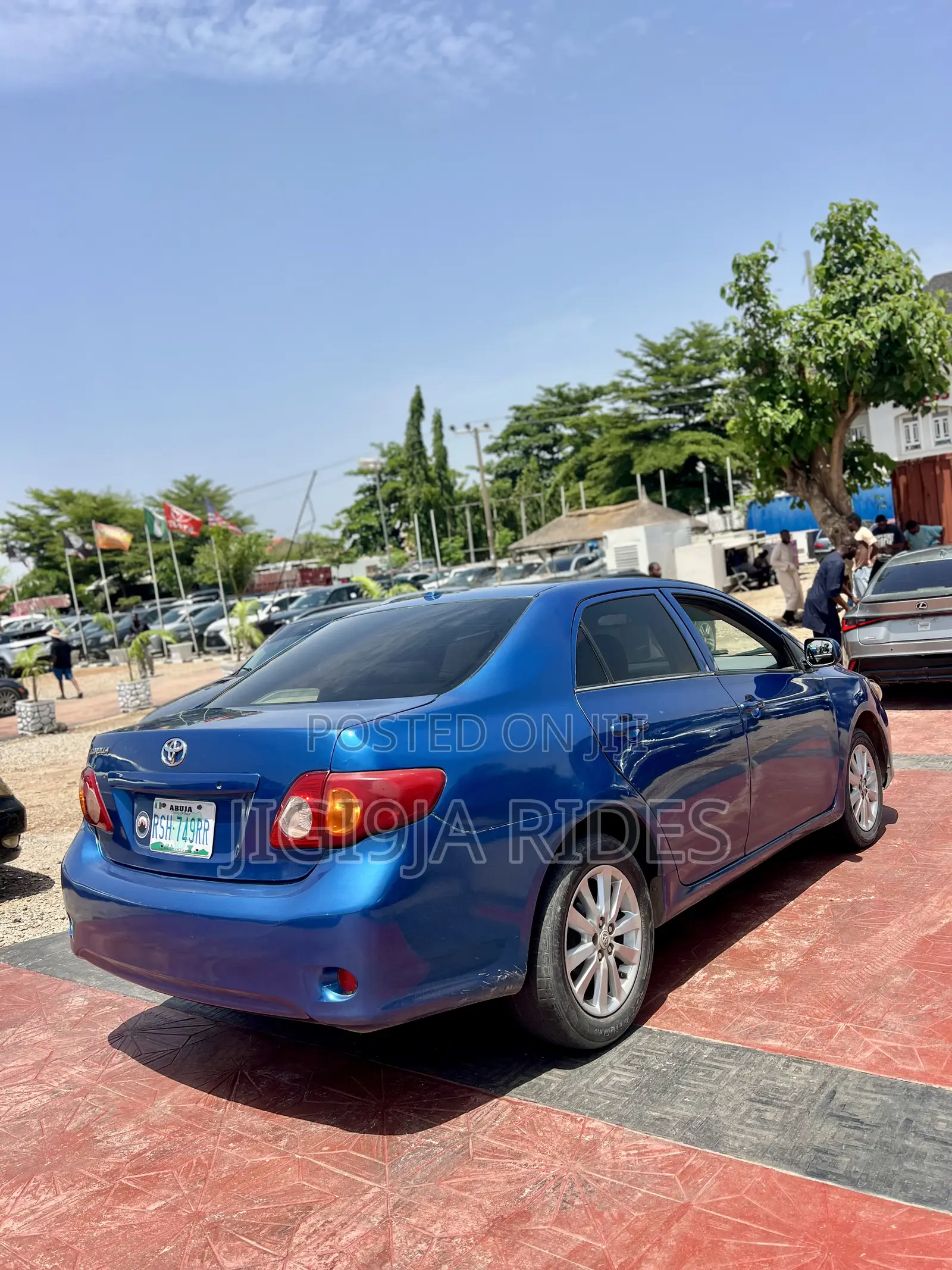 Toyota Corolla 2009 Blue