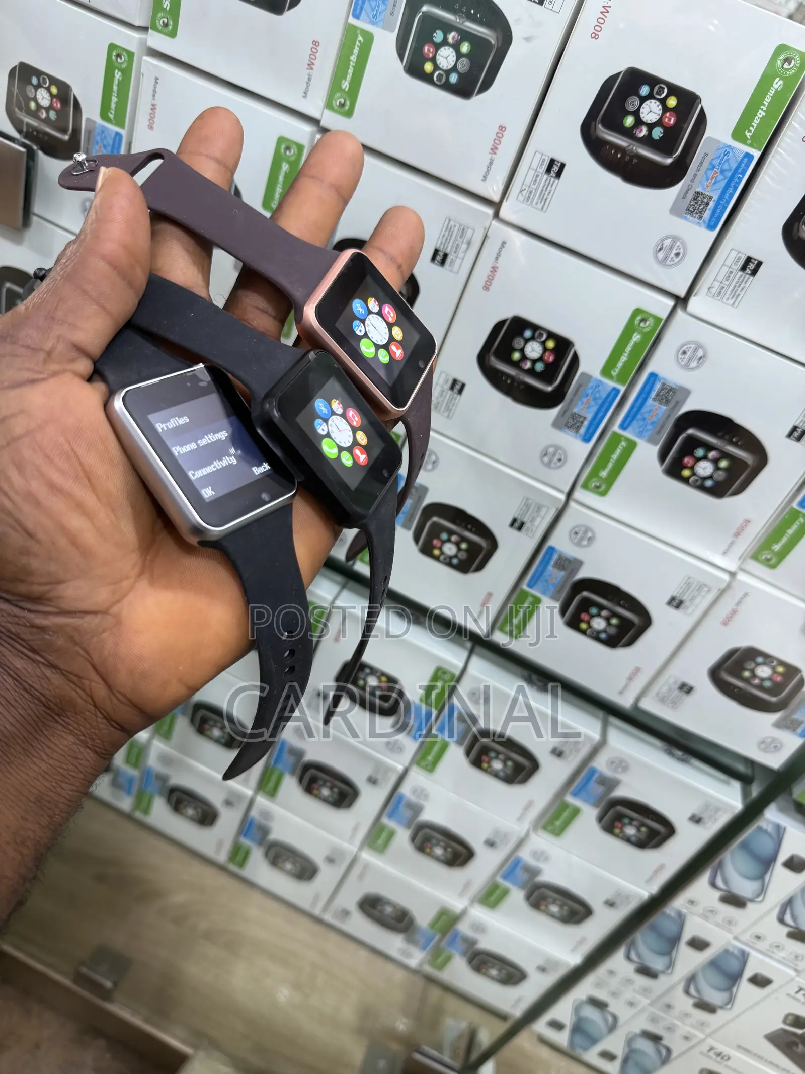 W008 Sim Card and Memory Card Smart Watch