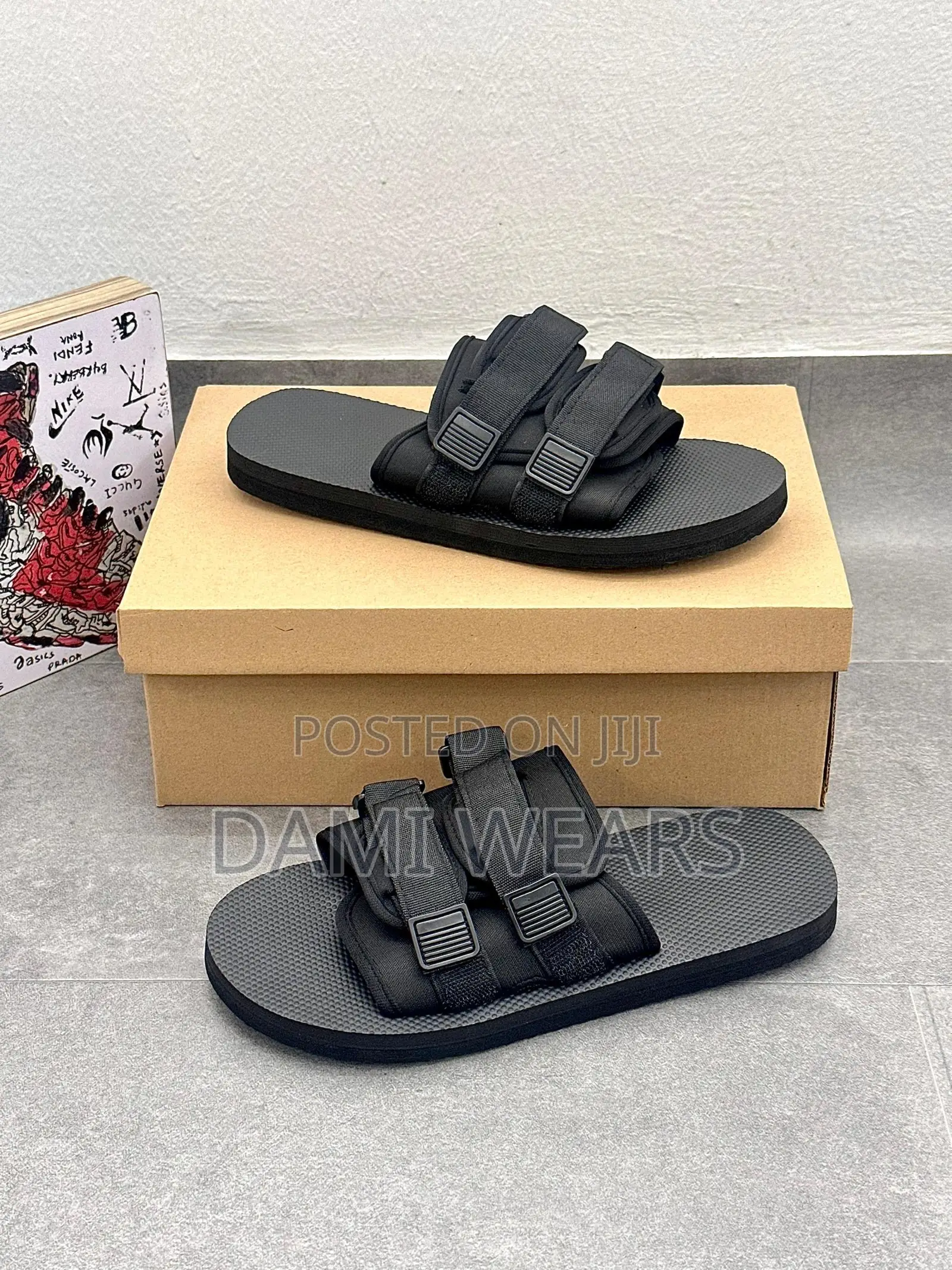 Tech Slide Flat Sole