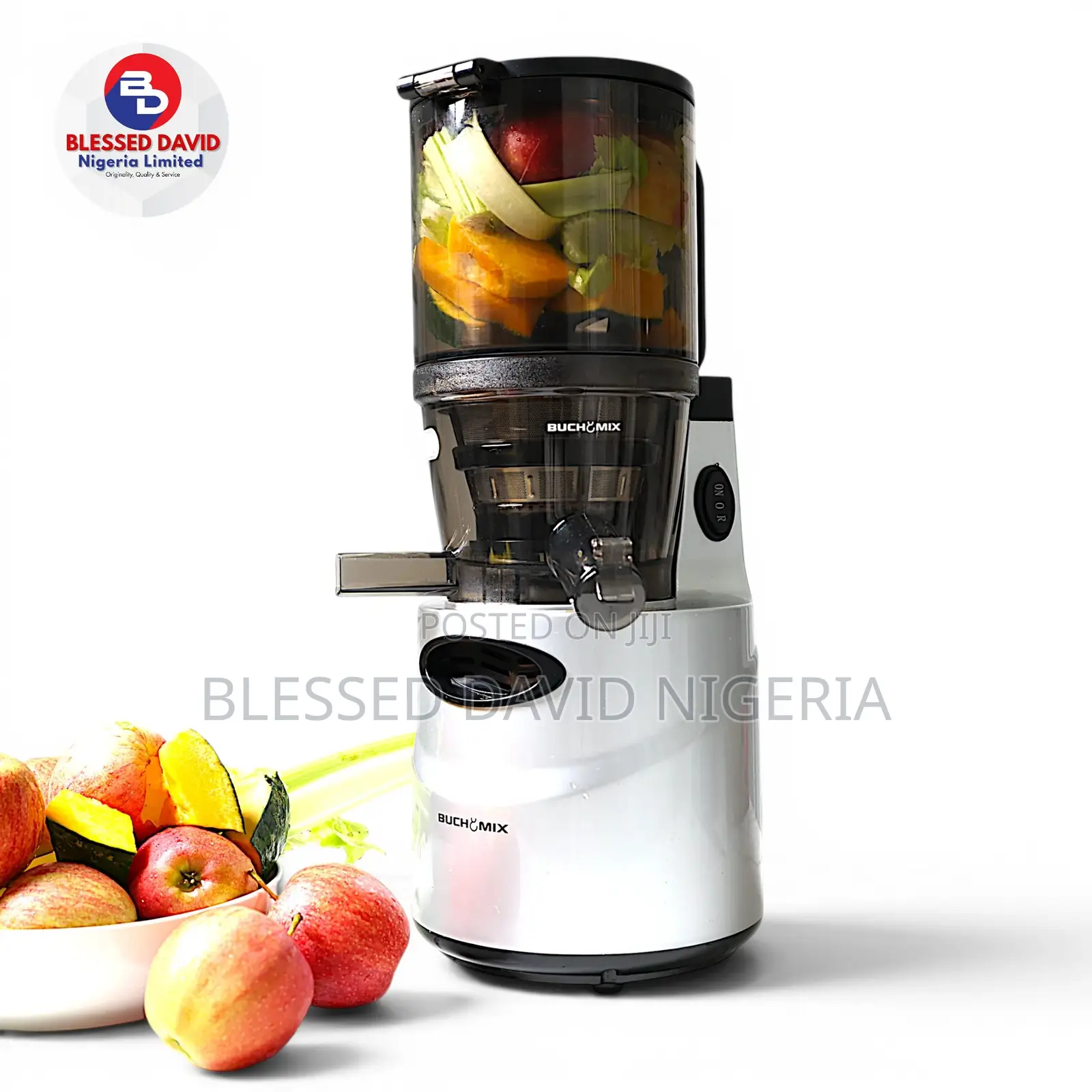Buchymix Bj-25 Heavy Duty Hands-Free Masticating Slow Juicer